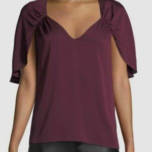Milly Romy Elegant Plum Women's Top